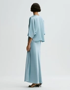 Barbara Kjol Ljusblå