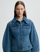 Villies Jeansjacka Denimblå