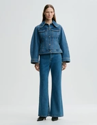 Villies Jeansjacka Denimblå