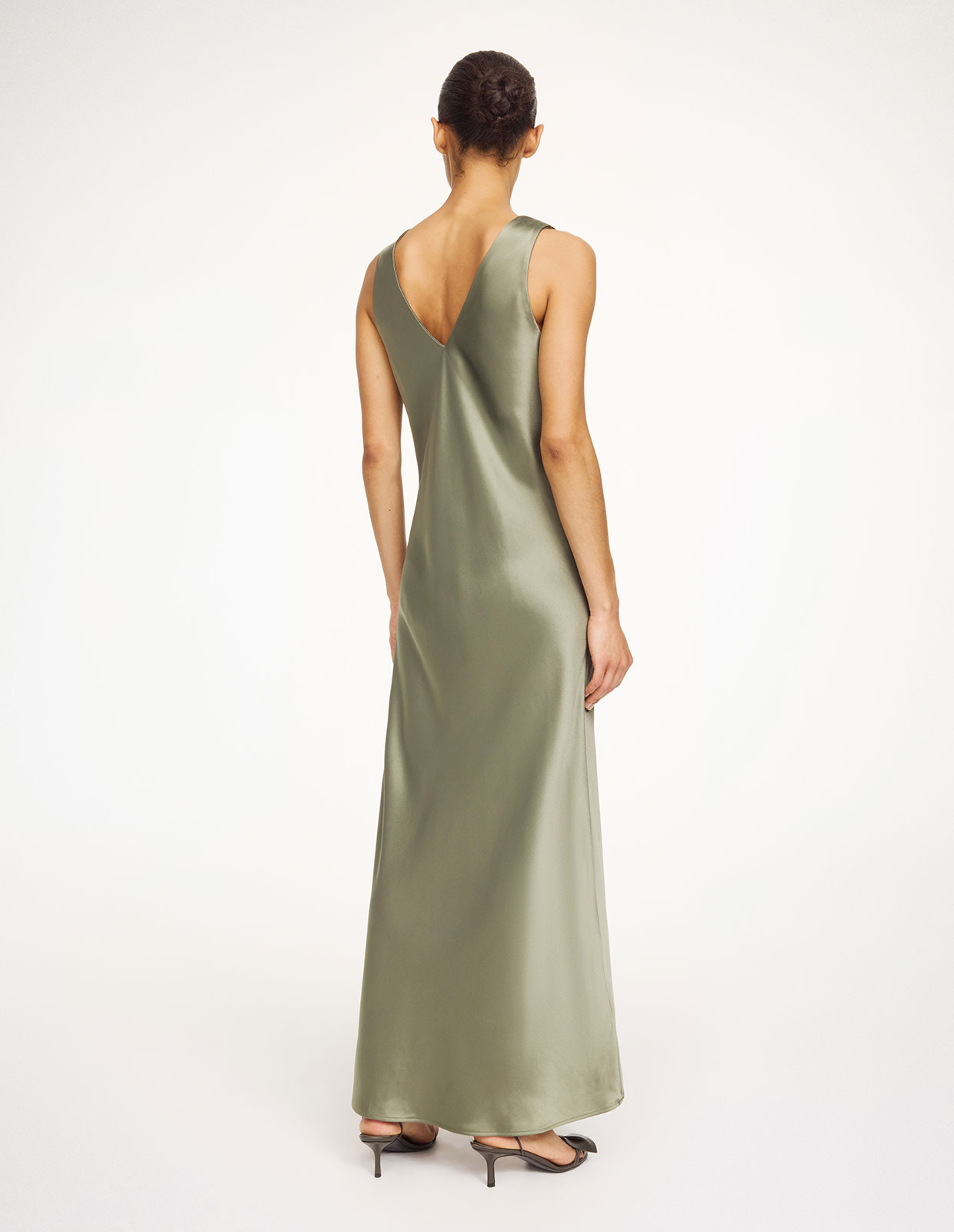 Levita Klänning Mossgrön