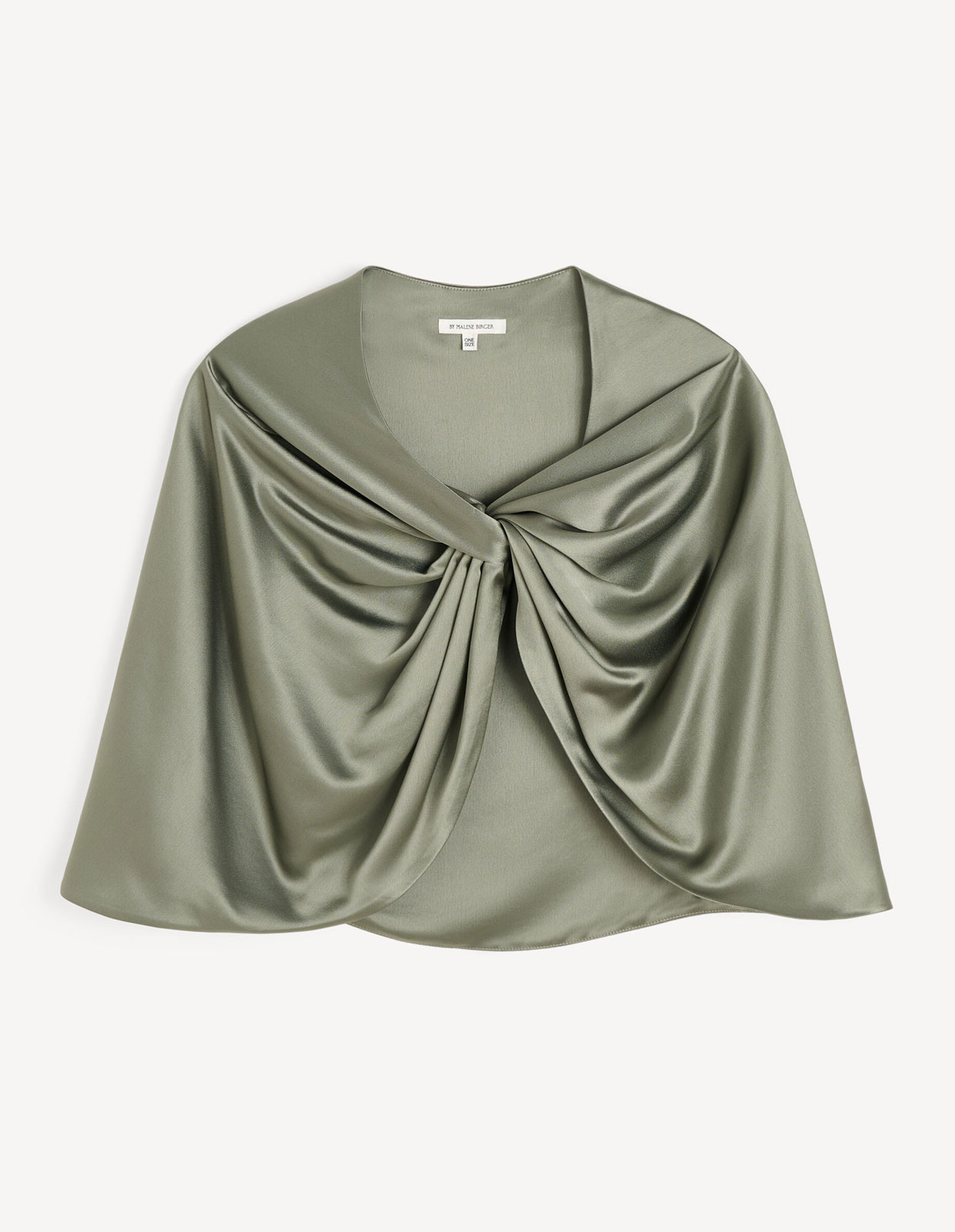 Pinlos Poncho Mossgrön One Size