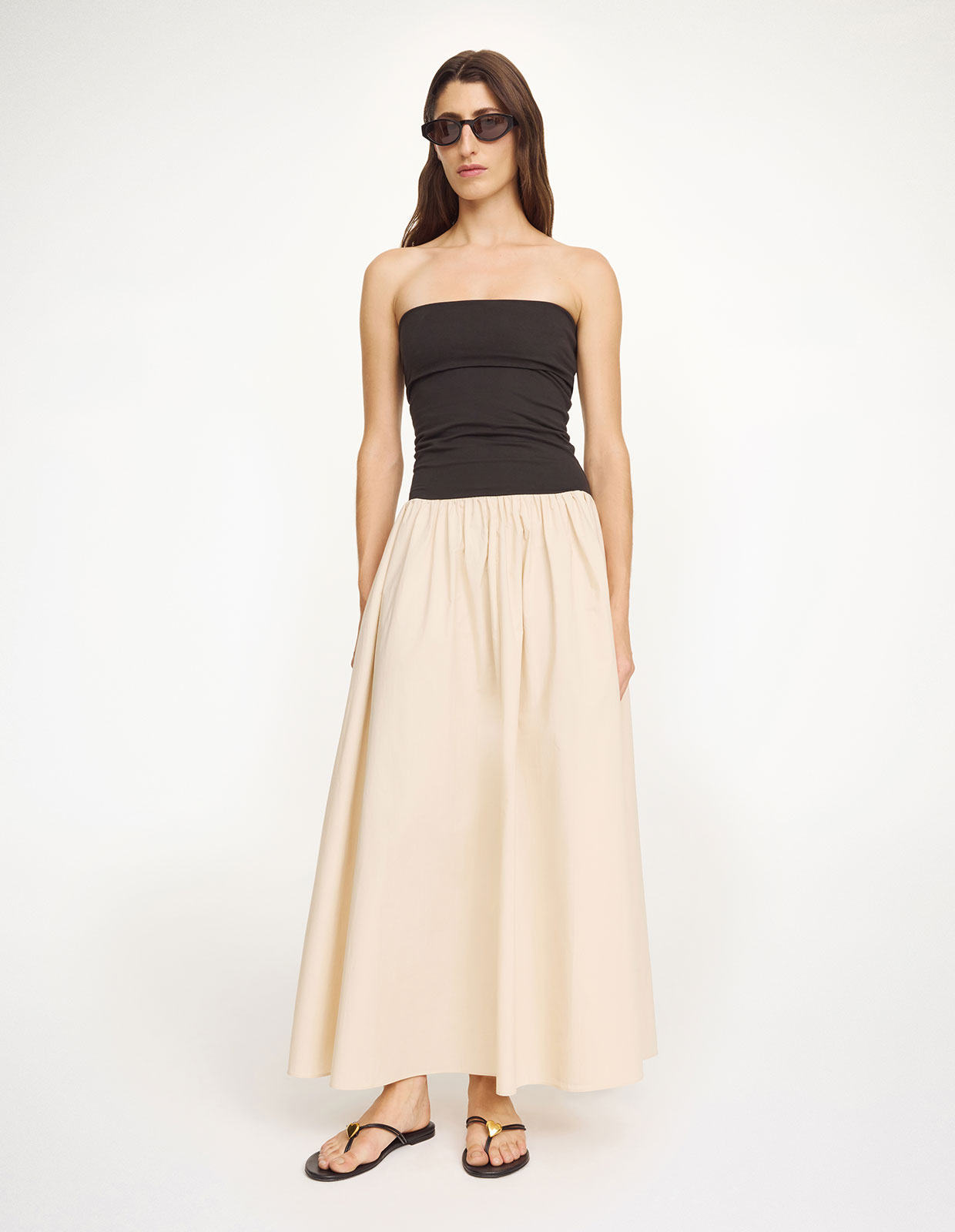 Marc Klänning Svart/Beige