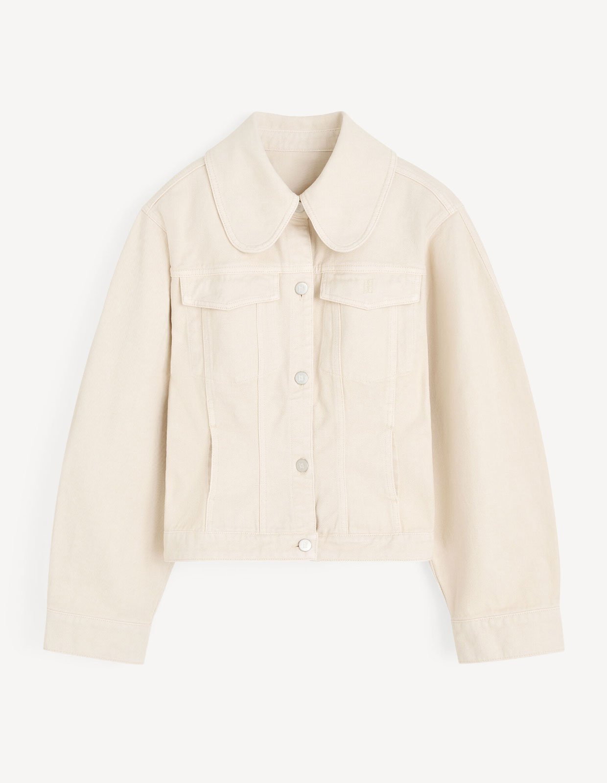 Villies Jeansjacka Benvit