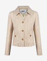 Olivia Kavaj Bouclé Creme/Beige