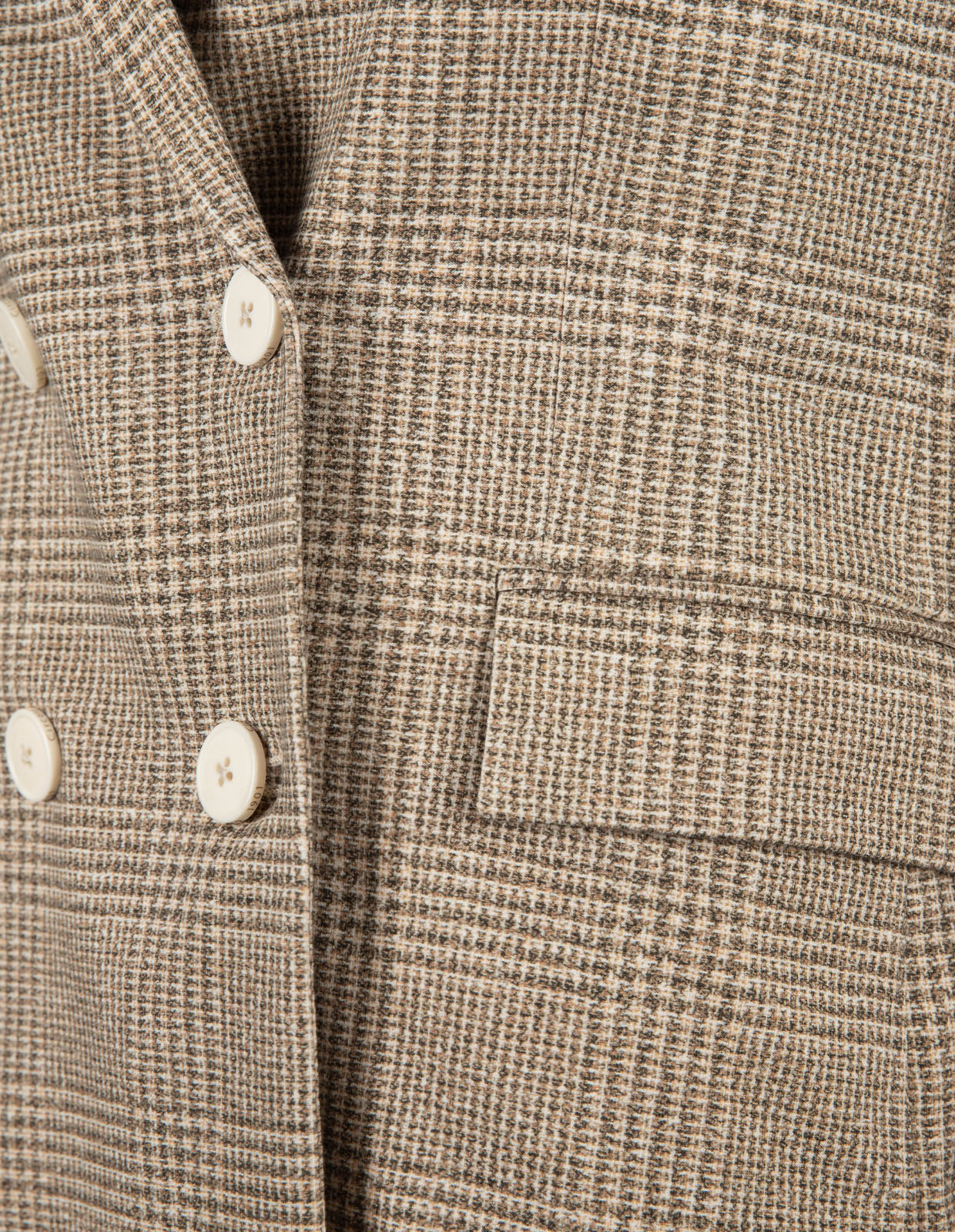 DB Blazer Beige Glencheck
