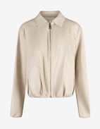 Jacka Bomullspoplin Ljusbeige