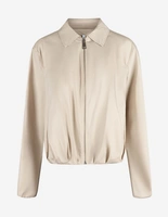 Jacka Bomullspoplin Ljusbeige