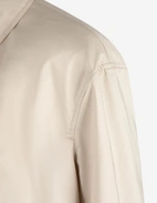Jacka Bomullspoplin Ljusbeige
