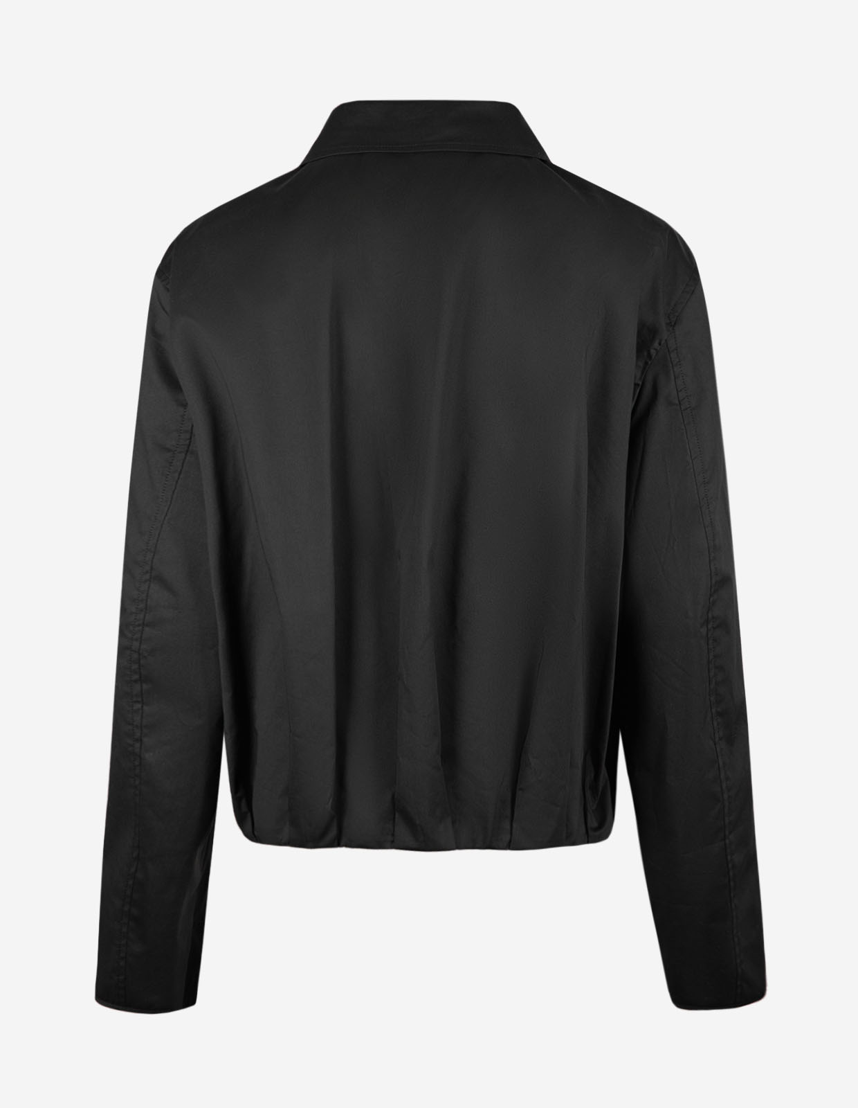 Jacka Bomullspoplin Svart