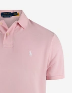 Pikétröja Custom Slim Fit Ljusrosa