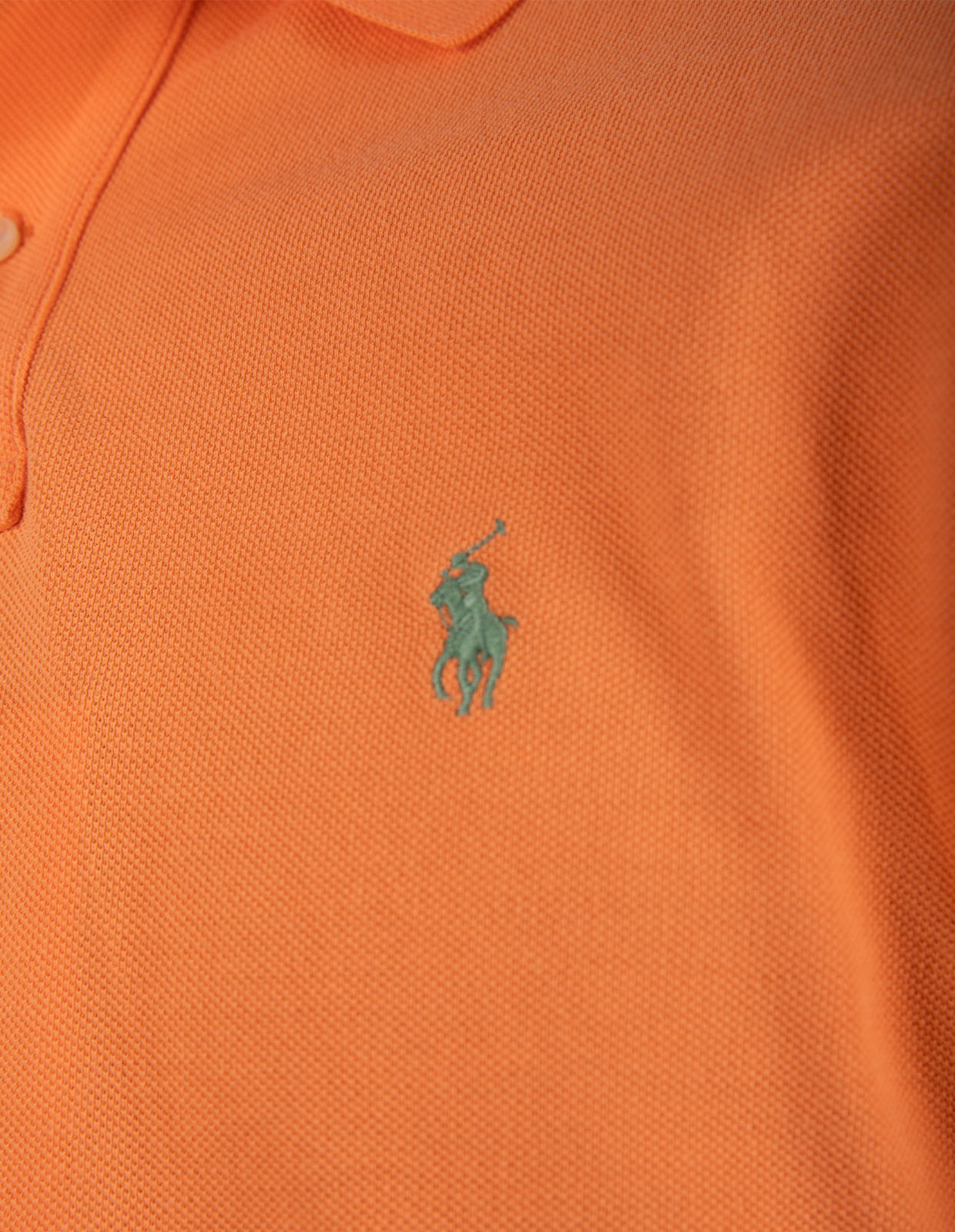 Pikétröja Custom Slim Fit Orange