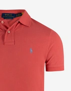 Pikétröja Custom Slim Fit Klarröd