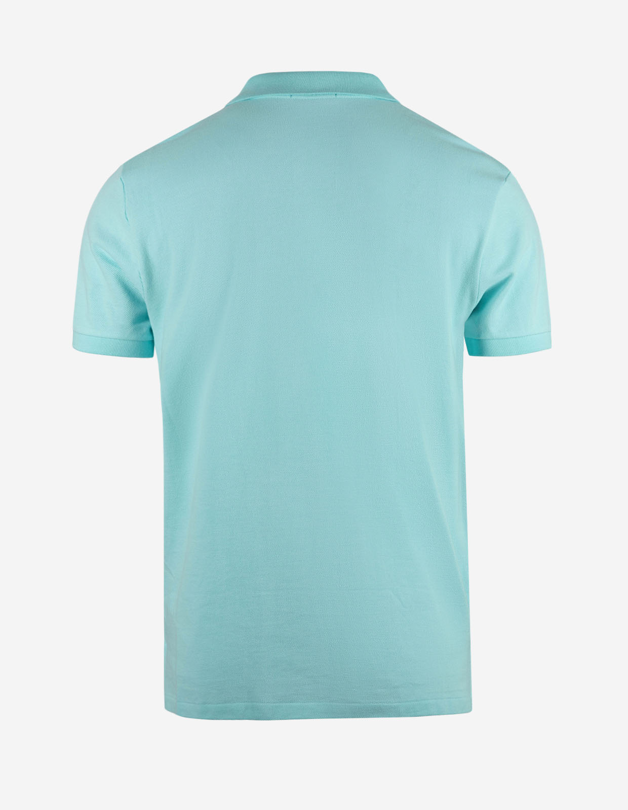 Pikétröja Custom Slim Fit Ljus Turkos