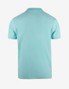 Pikétröja Custom Slim Fit Ljus Turkos