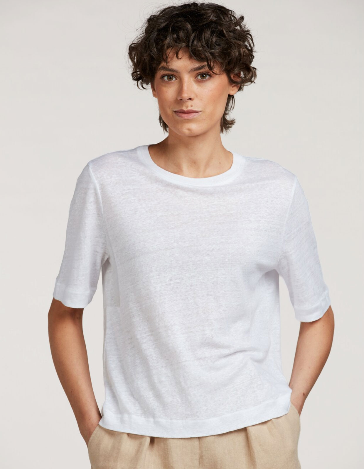 Helmi T-Shirt Vit