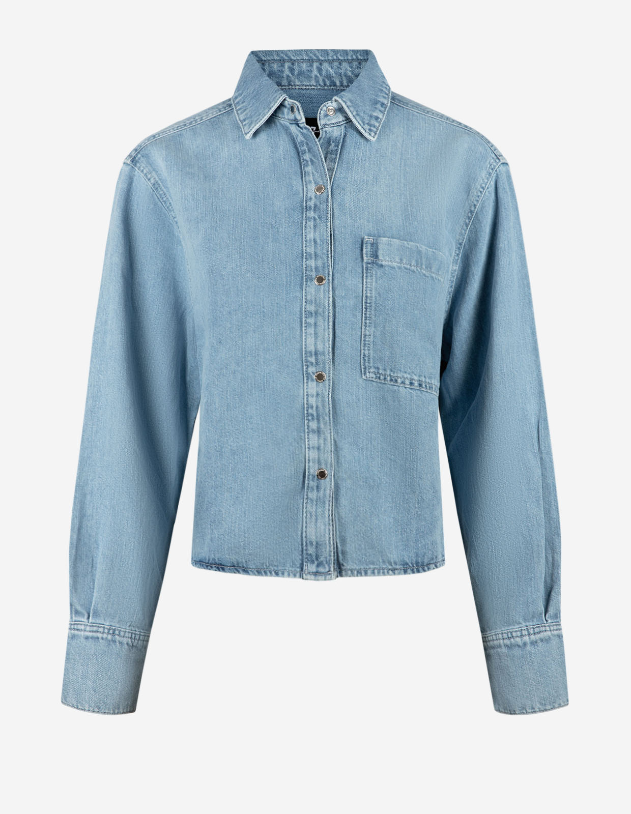 Ivy Jeansskjorta Ljusblå