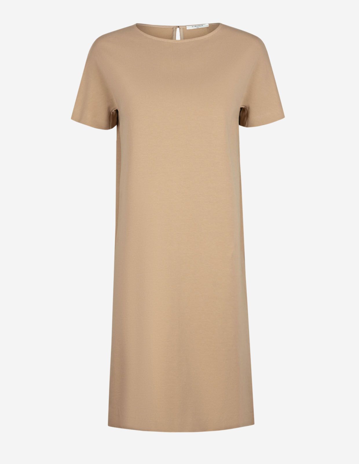 A-linje Klänning Beige