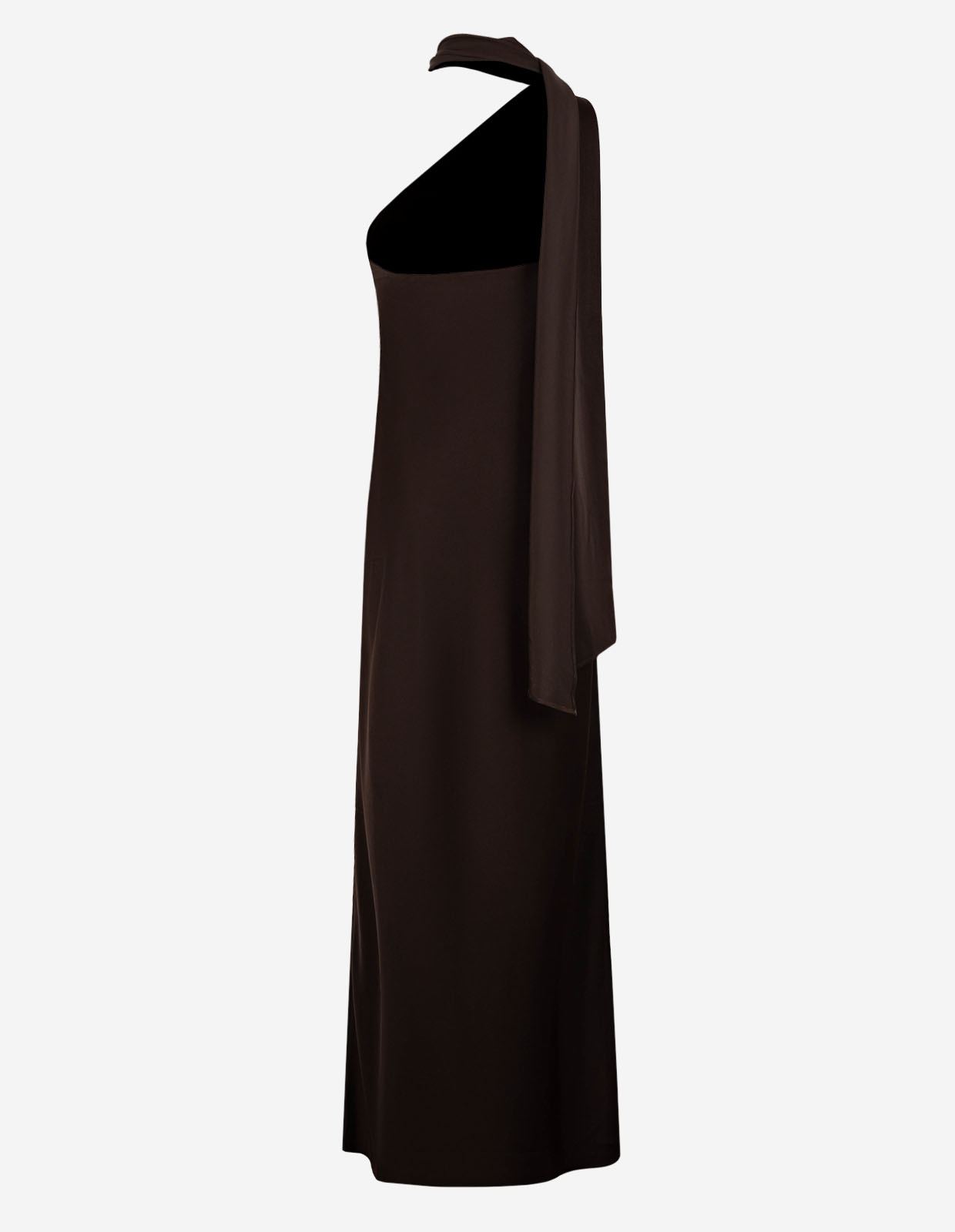 Ilse Klänning Mörkbrun