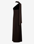 Ilse Klänning Mörkbrun