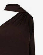 Ilse Klänning Mörkbrun