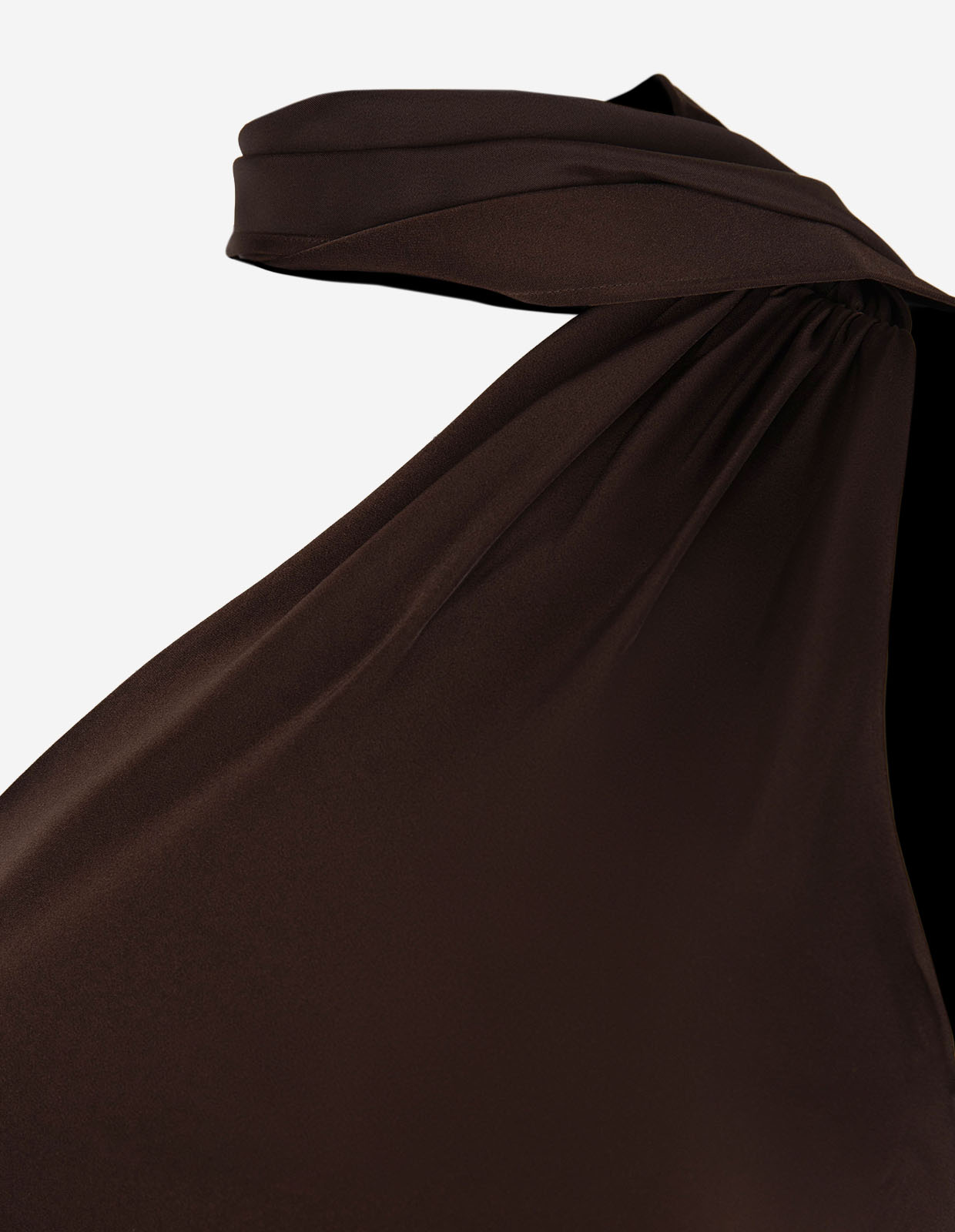 Ilse Klänning Mörkbrun