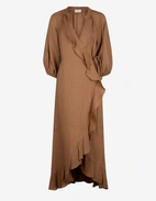 MLSGioco Klänning Kanelbrun