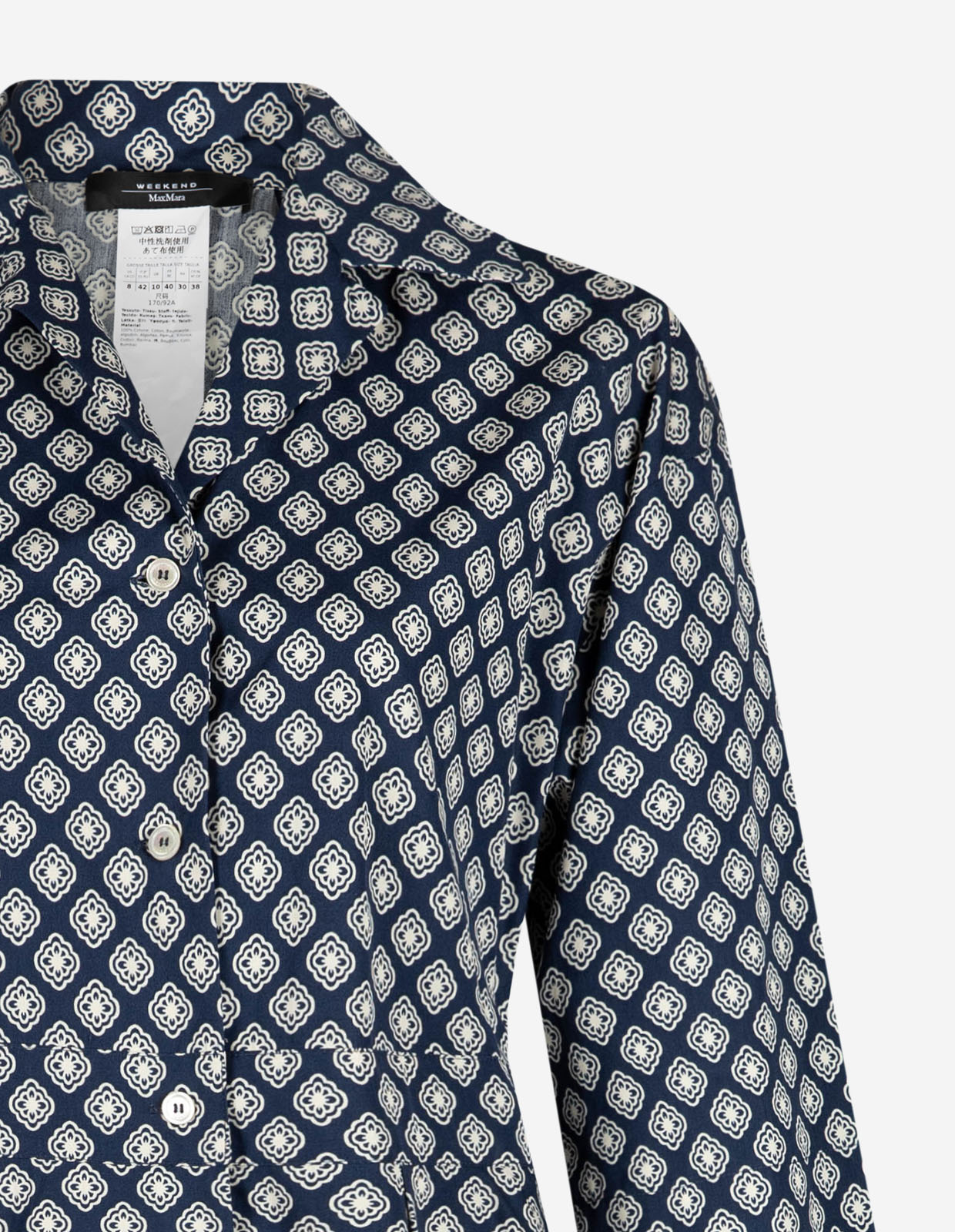 WKDUnigeno Klänning Marinblå/Vit