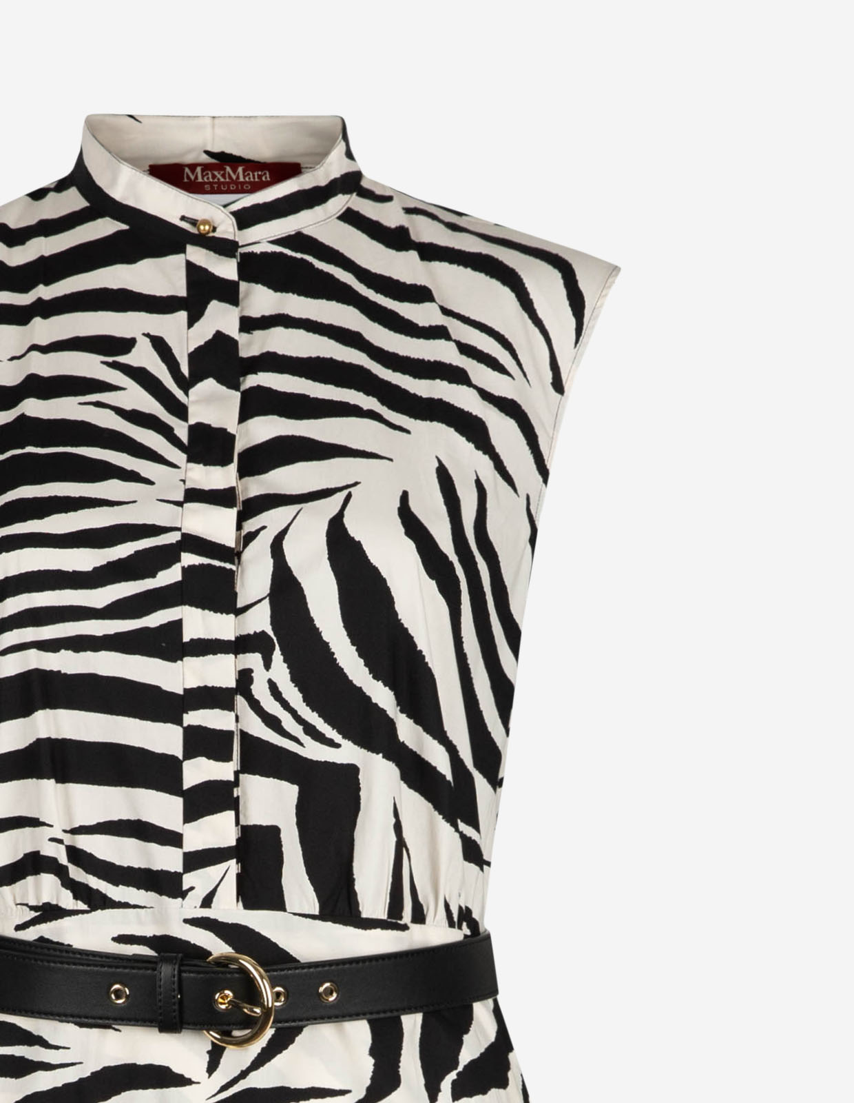 MSTWest Klänning Svart/Vit