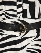 MSTWest Klänning Svart/Vit