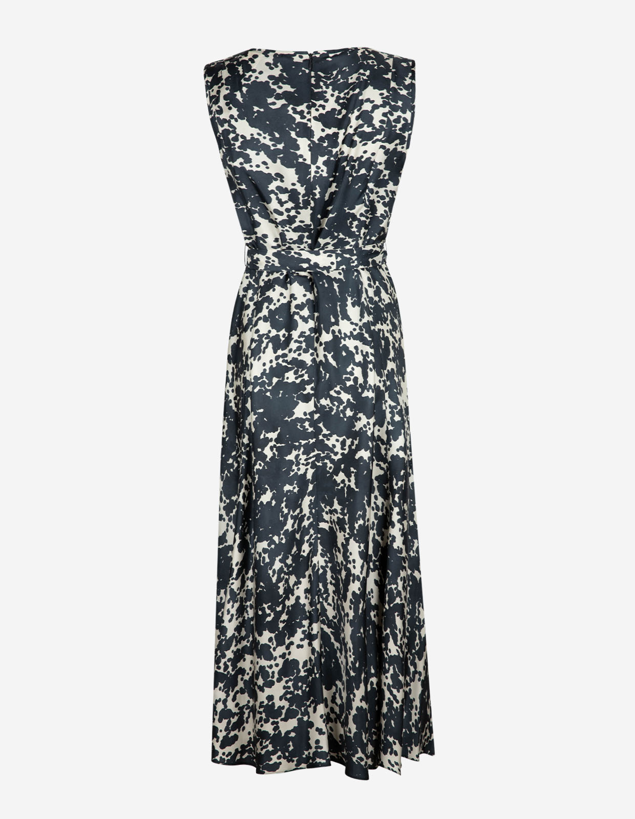 SMMMartina Klänning Siden Navy/Vit