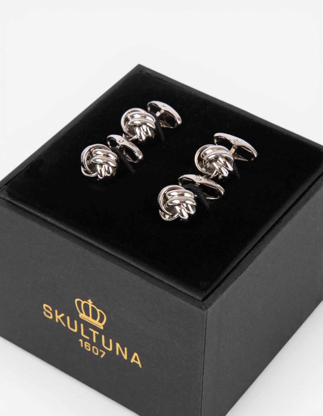 Shirt Stud Silver  One Size