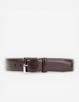 Läderbälte kalvskinn 3,5 cm Brown