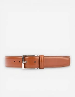 Läderbälte kalvskinn 3,5 cm Cognac 80