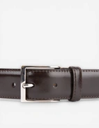 Bälte Läder Brun