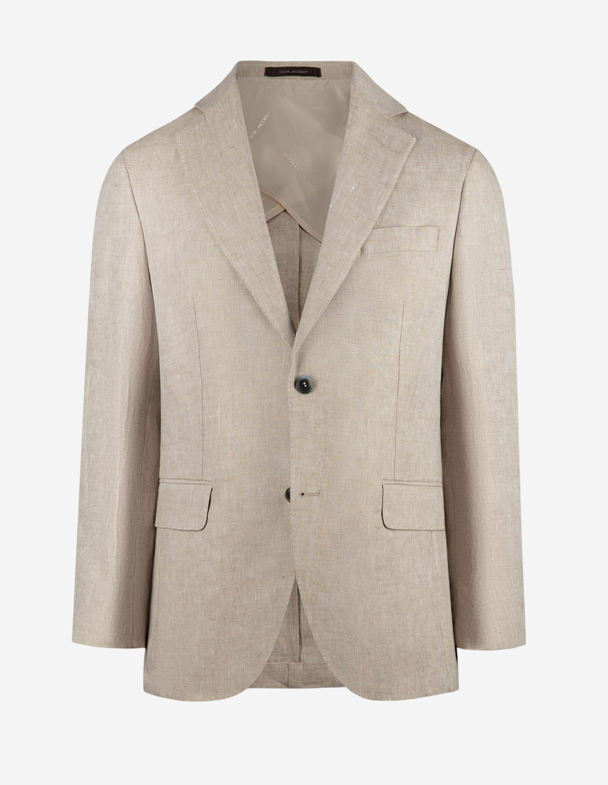 Ferry Kavaj Marzotto Linne Ljusbeige