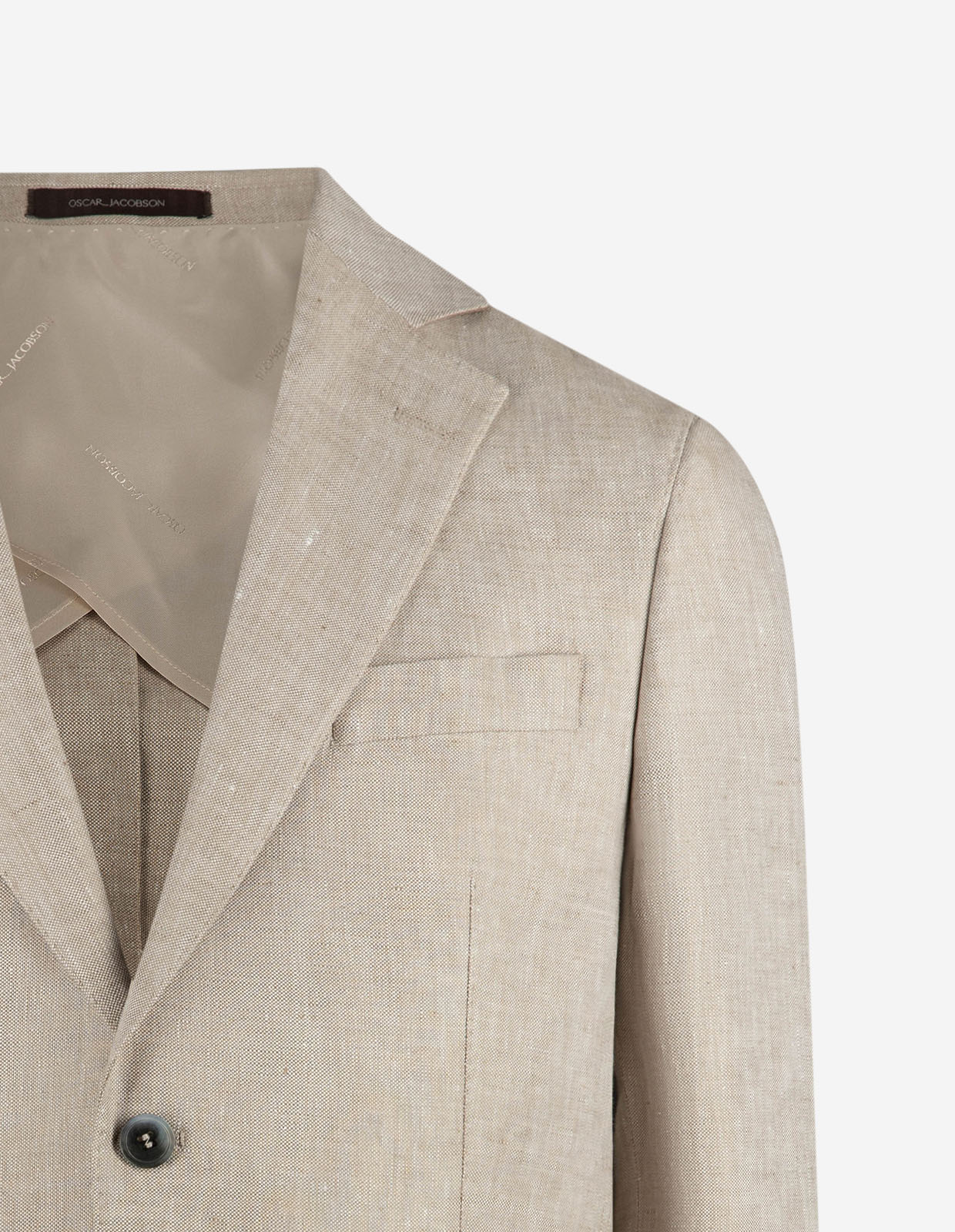 Ferry Kavaj Marzotto Linne Ljusbeige