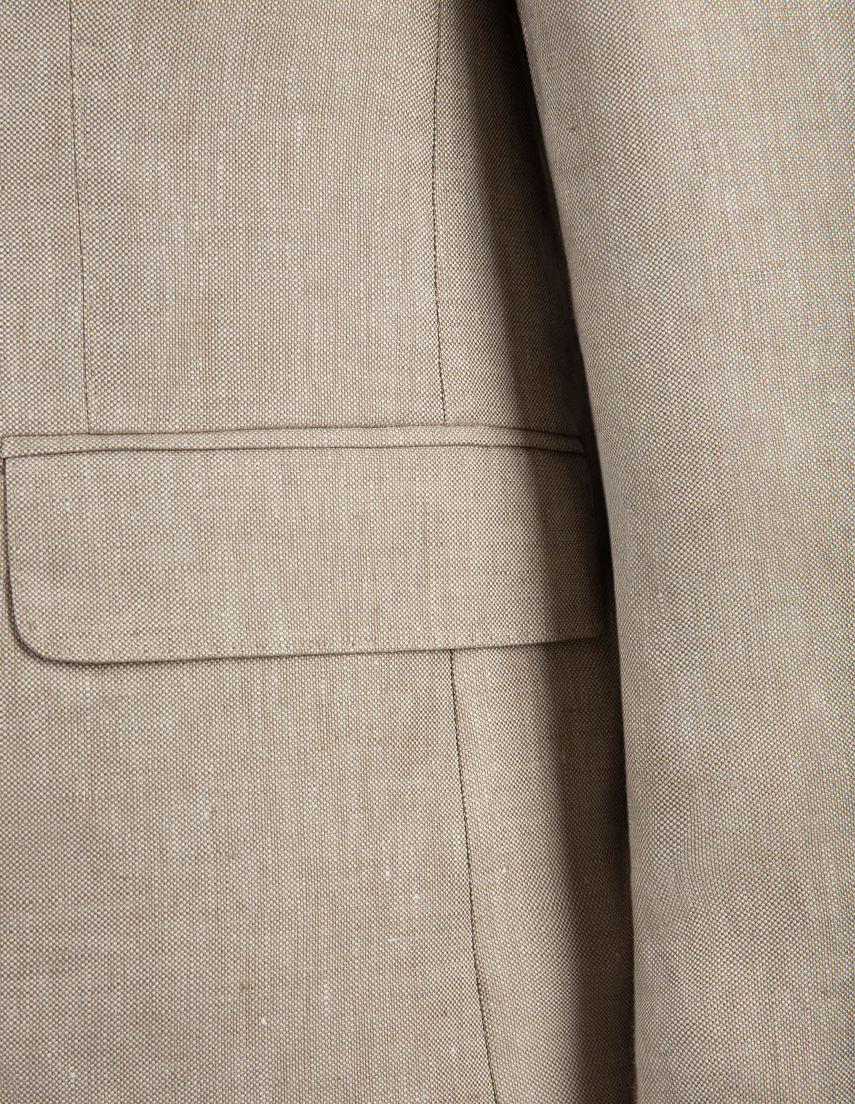 Ferry Kavaj Marzotto Linne Ljusbeige