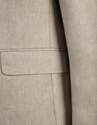 Ferry Kavaj Marzotto Linne Ljusbeige