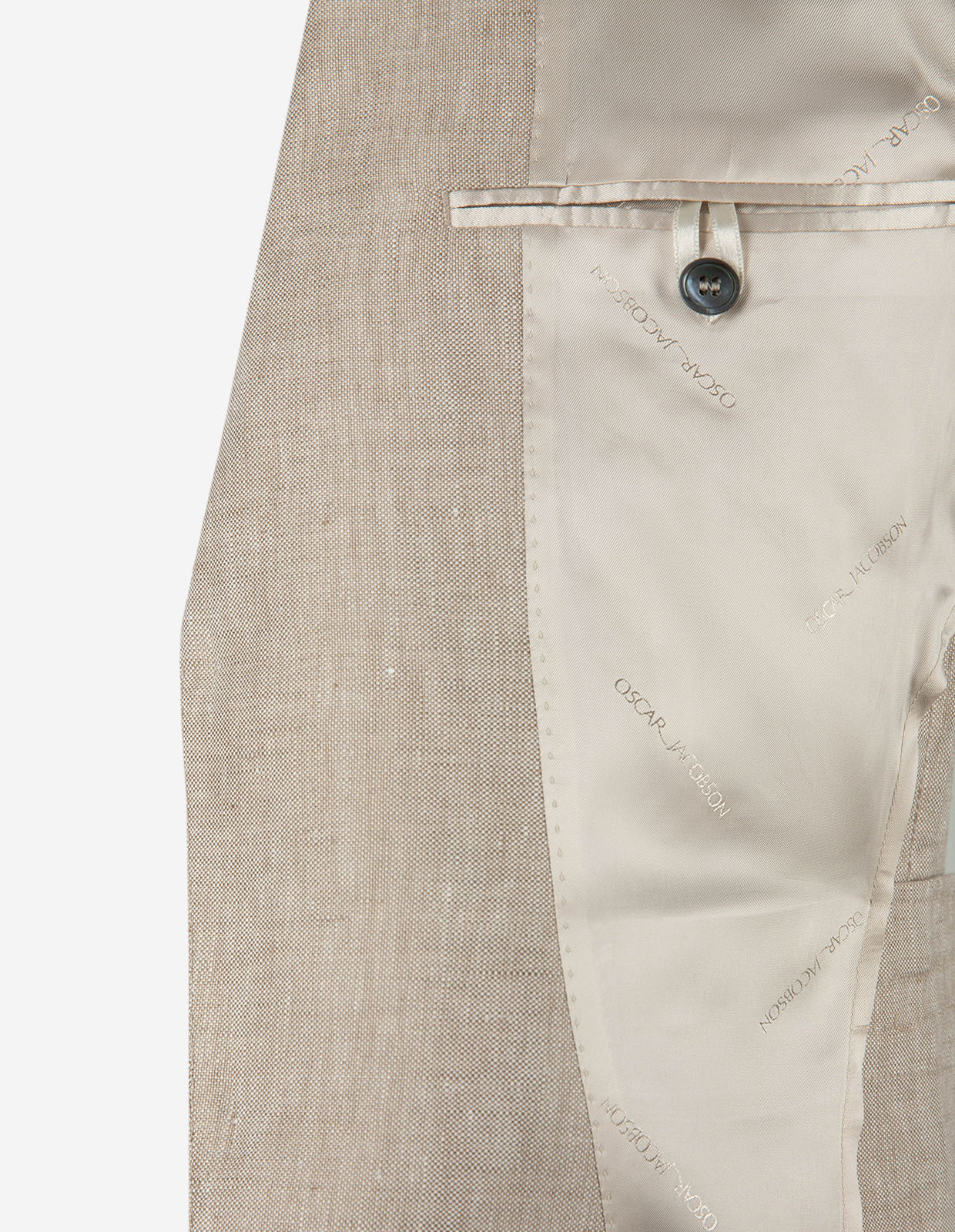 Ferry Kavaj Marzotto Linne Ljusbeige