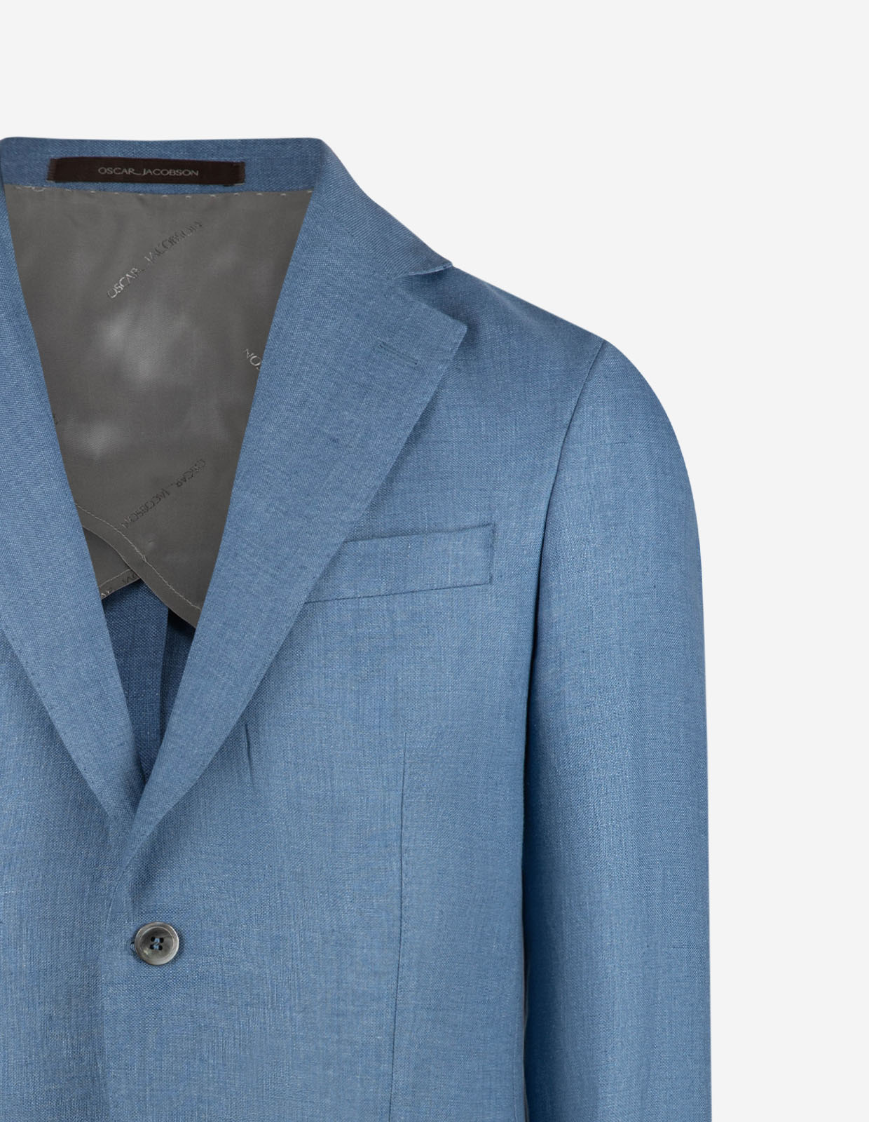 Ferry Kavaj Marzotto Linne Ljusblå