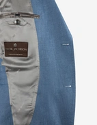 Ferry Kavaj Marzotto Linne Ljusblå