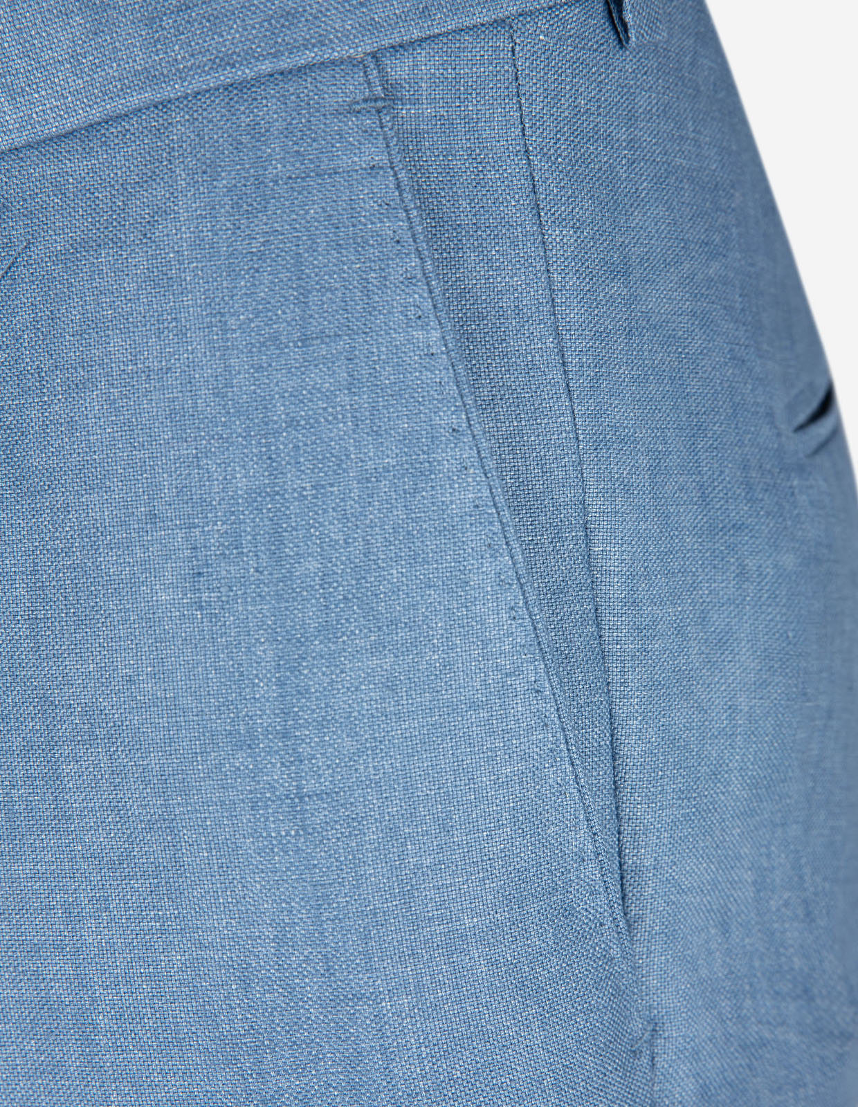 Dandy Byxa Marzotto Linne Ljusblå