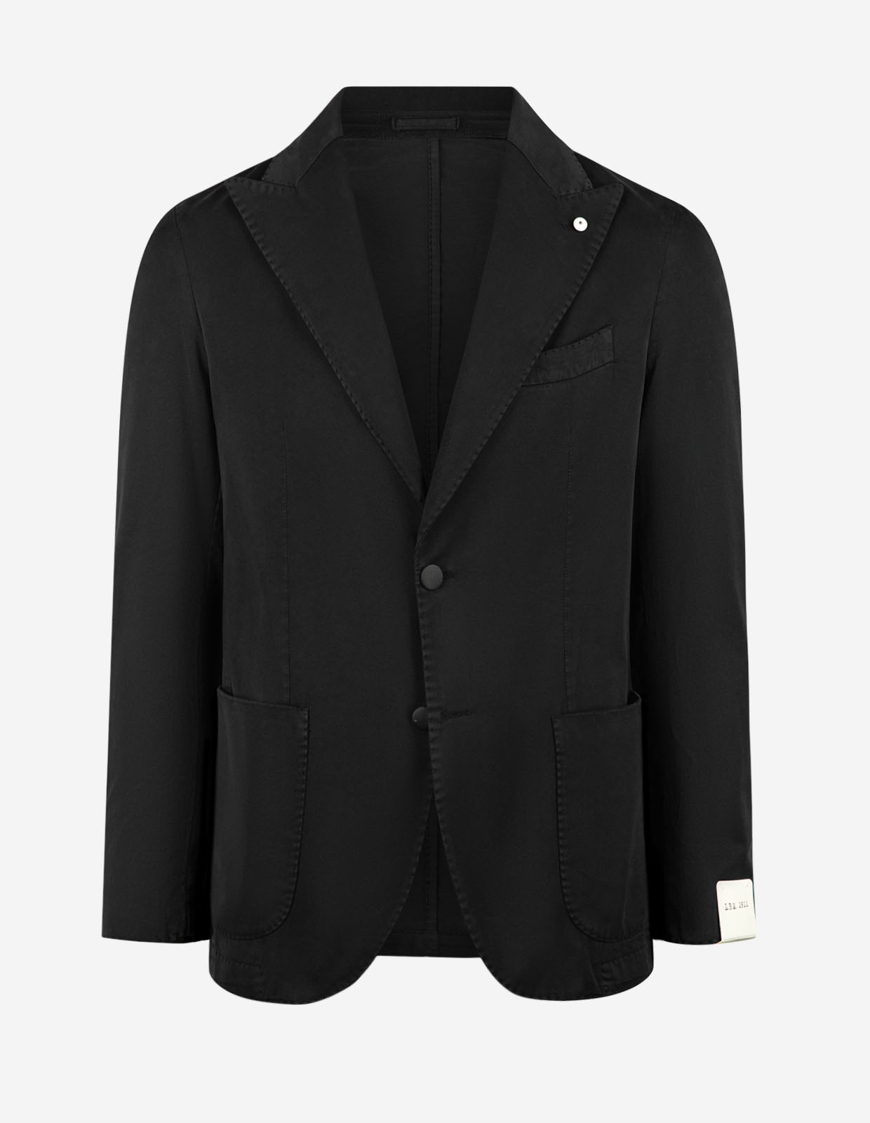 Steve Regular Bomull Siden Svart