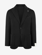 Steve Regular Bomull Siden Svart