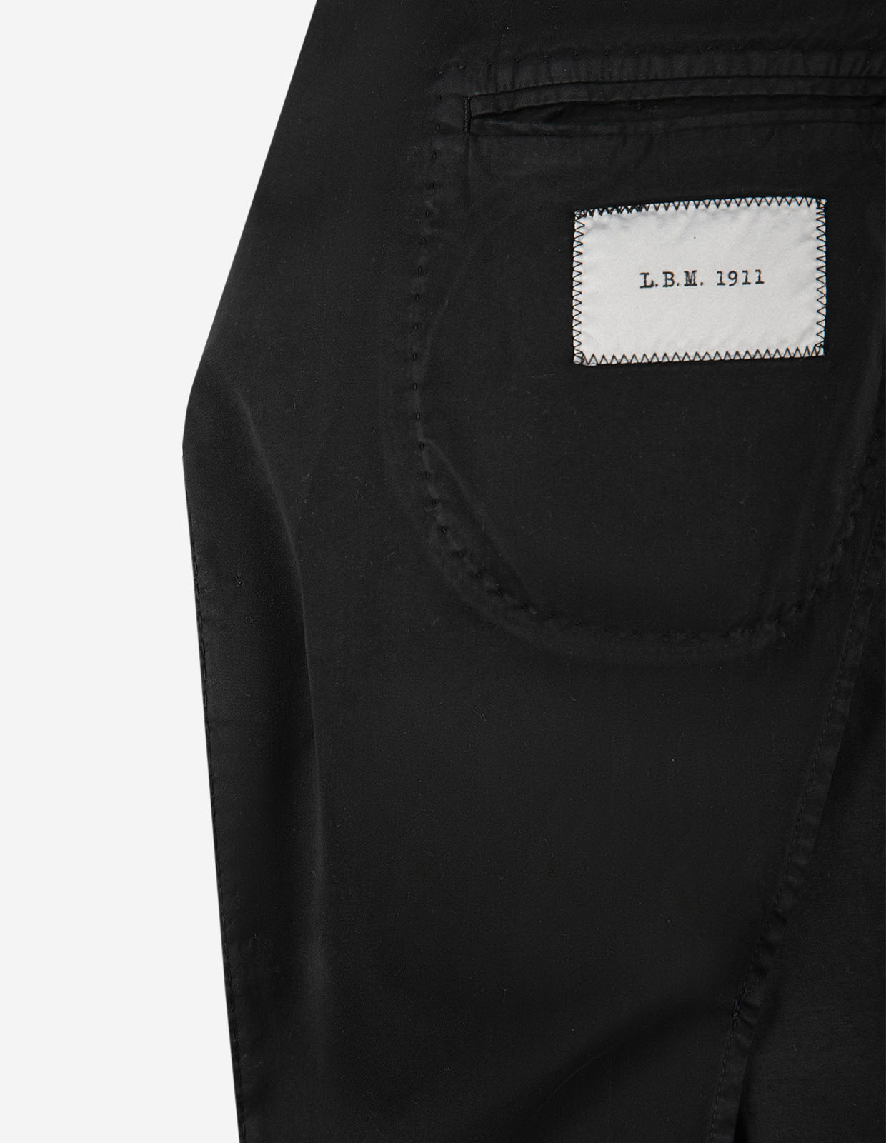 Steve Regular Bomull Siden Svart