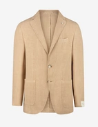 Jack Regular Kavaj Linne Beige