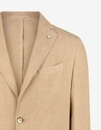 Jack Regular Kavaj Linne Beige