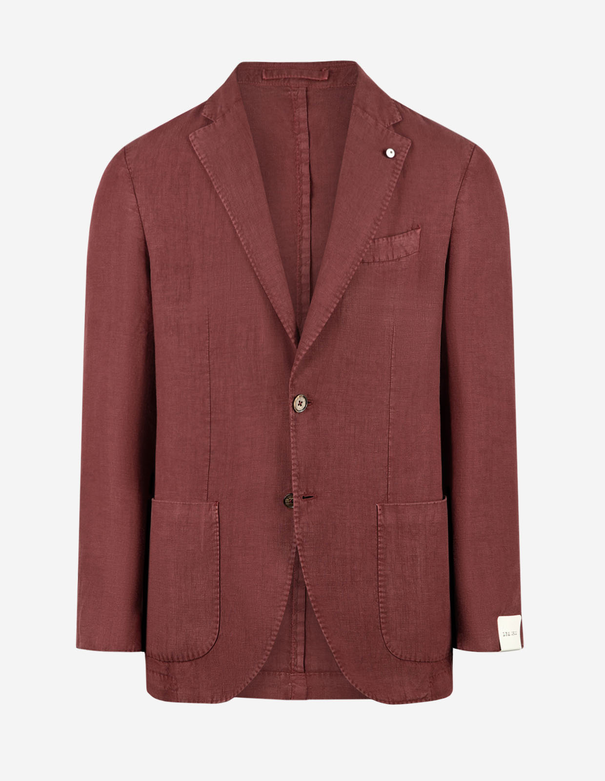 Jack Regular Kavaj Linne Vinröd