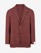 Jack Regular Kavaj Linne Vinröd