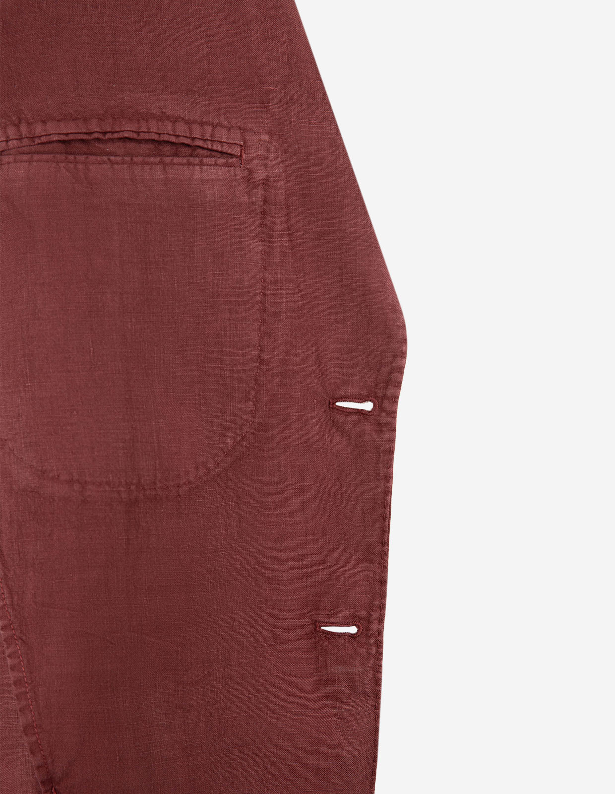 Jack Regular Kavaj Linne Vinröd